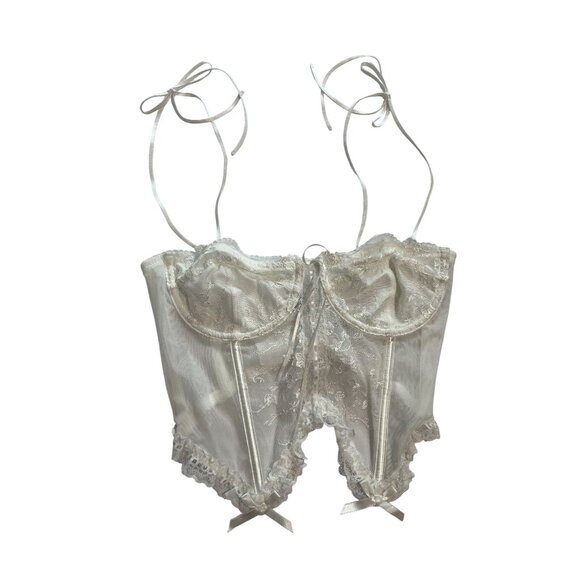 Kat The Label Tops - KAT THE LABEL Sofia Corset in White